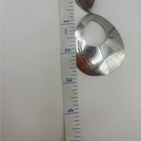 Vintage Silver Earrings - Picture 5 of 5